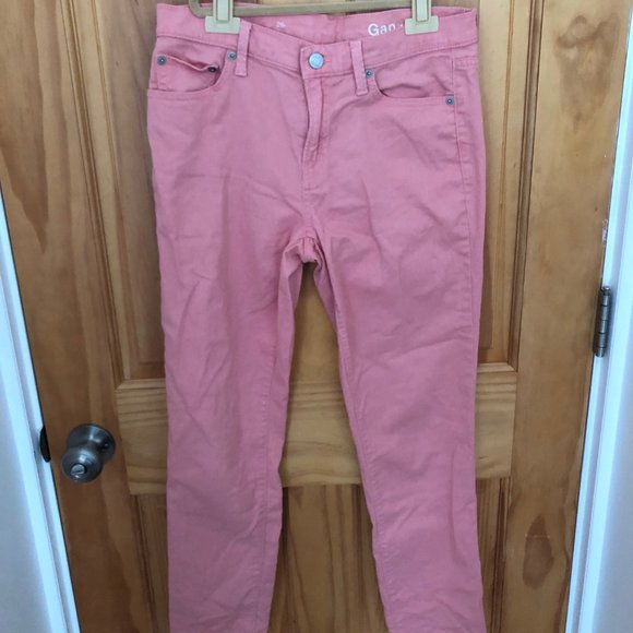 GAP 1969 Coral Pink Jeans - Picture 8 of 9